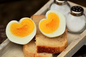 Natürliche Proteinquelle Eier zum Muskelaufbau